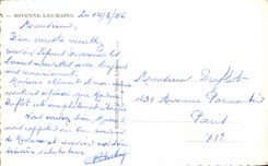 CPA Divonne les Bains 