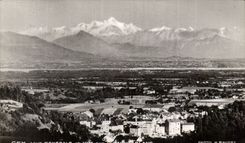CPSM Gex View and seen on the Mount Blanc