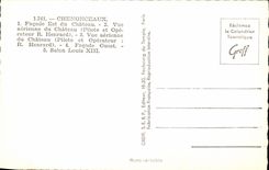 CPSM Souvenir de Chenonceaux