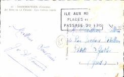 CPSM Noirmoutier With das Holz der Chaize Flu?inseleichen