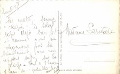 CPSM Menton the old city and the beach of the port