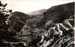 CPSM Sospel the collar of Braus