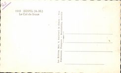 CPSM Sospel der Kragen von Braus