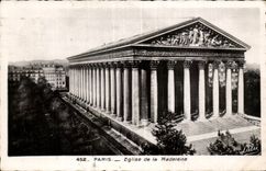 CPA Paris Church of the madeleine