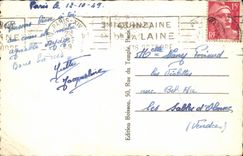 CPA Paris Church of the madeleine