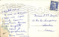 CPSM Avignon Brucke Saint Benezet und die Rhône Philippe drehen das schone