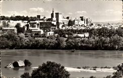 CPSM Avignon Brucke Saint Benezet der Gaumen der Papste und der Stadt