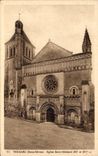 CPA Thouars Church Saint Medard