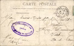 CPA Cauterets die Kaskade der Brucke von Spanien