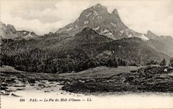 CPA Pau die Spitze des Mittags von ossau