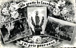 CPSM With the cave of Lourdes