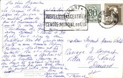 CPSM Knokke promenade dans la foret