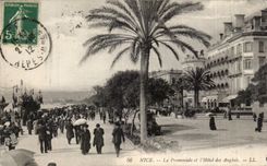 CPA Nice the walk and the hotel of English