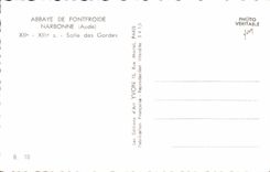 CPSM Abbey of Fontfroide Narbonne Room of the guards