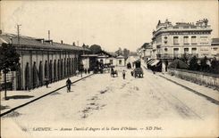 CPA Saumur Which occurred David of Angers and Train station of Orleans