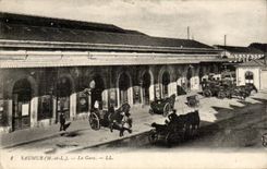 CPA Saumur Train station