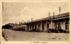 CPA Saumur Train station