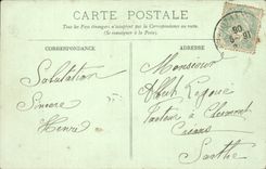 CPA Angers Boulevard of the town hall