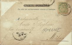 CPA Lyon Monument of the Legions of the Rhone