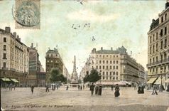 CPA Lyon the place of the Republic