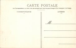 CPA Lyon Statue of the man of the Rock