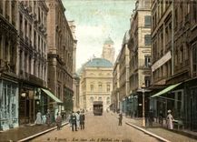 CPA Lyon the street of the town hall