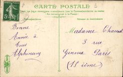 CPA Lyon the street of the town hall