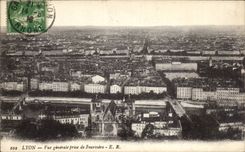 CPA Lyon View taken of Fourviere