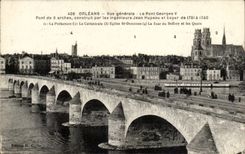 CPA Orleans View the bridge Georges V