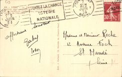 Lyon CPA the bridge of Guillotiere