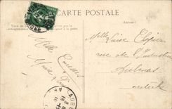 Lyon CPA Places Morand Statue of the town of Lyon