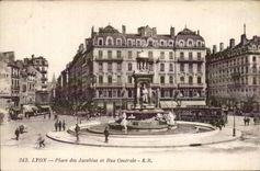 Lyon CPA Places Jacobins and central street
