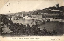 Lyon CPA law courts and the slope of Fourviere
