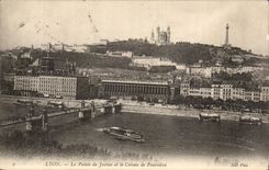 Lyon CPA law courts and the slope of Fourviere