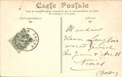 Lyon CPA der Bellecour Platz