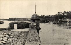 CPA Bayonne Edges of Adour and vestiges of the old Tiny room