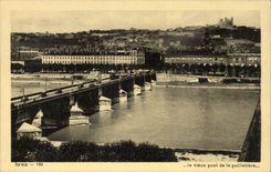 Lyon CPA the old bridge D ela guillotiere