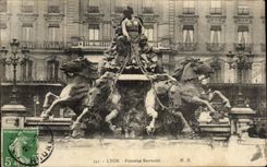 Lyon CPA Bartholdi Fountain