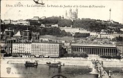 Lyon CPA the cathedral law courts and the slope of Fourviere