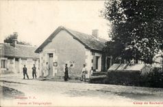 CPA Militaria Camp du Ruchard Postes et Telegraphes