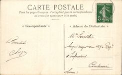 CPA Militaria Camp du Ruchard Postes et Telegraphes