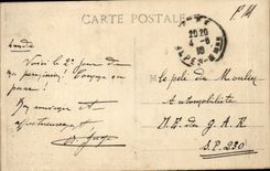 CPA Villefranche Cape Ferrat roads and the squadron