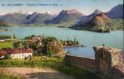 CPA Lake Annecy Talloires and vault of the Strand