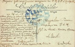 CPA Montpellier Le Peyrou pris de l'arc de triomphe