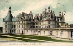 CPA Chambord Le chateau Cote Est
