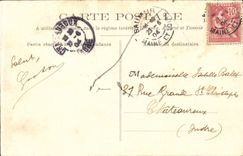 CPA Saumur 1904 Rue des Capucins Floods