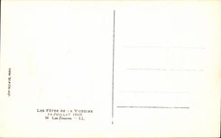 CPA festivals of the victory July 14th 1919 zouaves