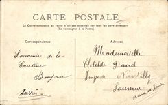 CPA Militaria Courtine Camp of the 1st brigade