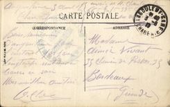 CPA Militaria Angouleme Caserne d'infanterie Saint Roche