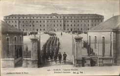 CPA Militaria Nancy Caserne Blandan 